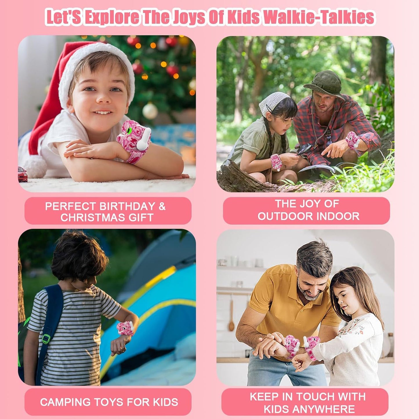 🦖 Dino Walkie Talkies 2-Pack 📡