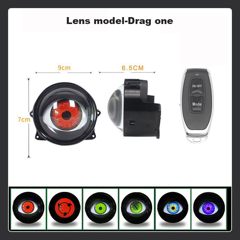 Devil's Eye Car Lens Light