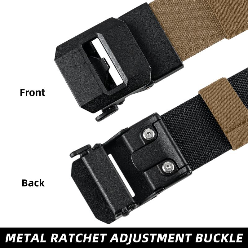 Men's 47.24 inch adjustable tactical belt