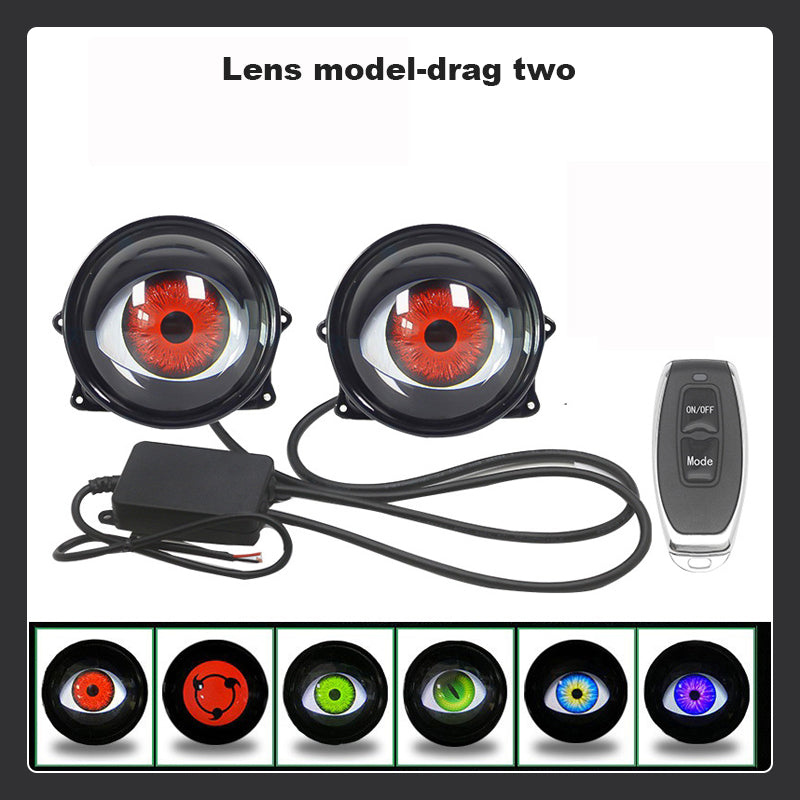 Devil's Eye Car Lens Light