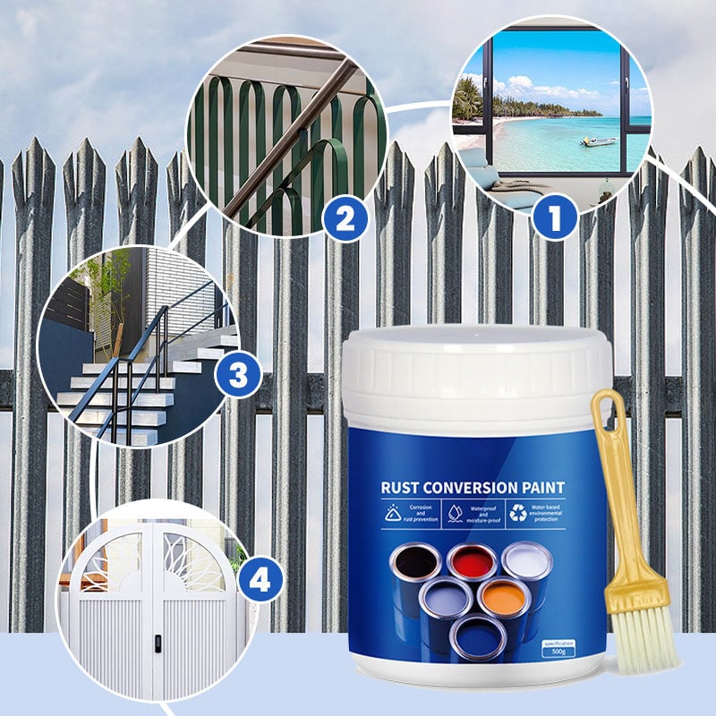 🏆Flash Sale⚡ 50K+ SOLD! Almost Gone-💥🎁🔥2025 New Arrival 🔥Waterproof Rust Remover😮Solve fading, leaking, peeling and rusting