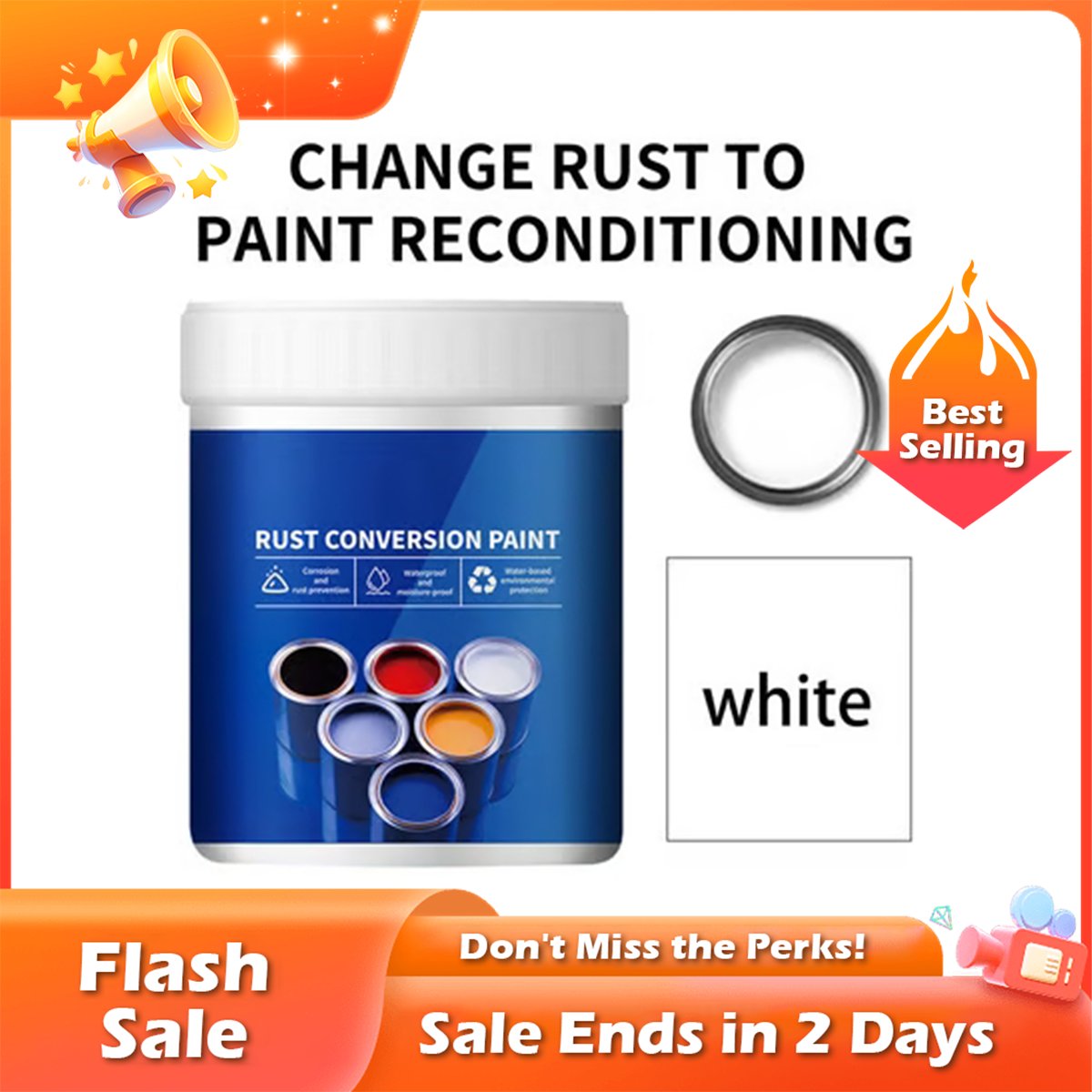 🏆Flash Sale⚡ 50K+ SOLD! Almost Gone-💥🎁🔥2025 New Arrival 🔥Waterproof Rust Remover😮Solve fading, leaking, peeling and rusting