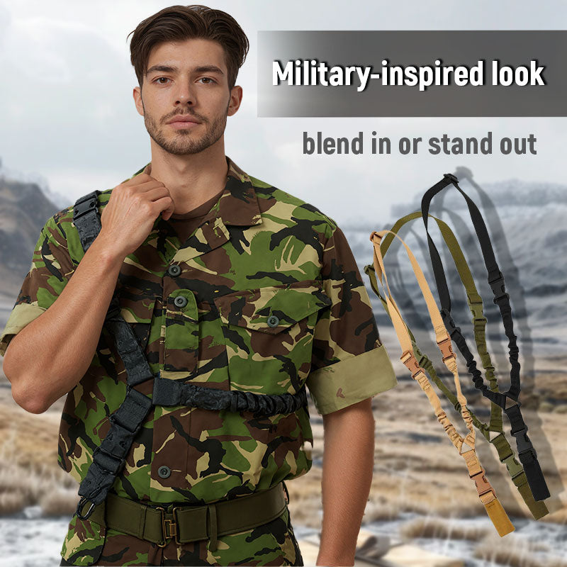 Tactical Outdoor Crossbody Safety Rope – Rugged, Reliable, Ready for Action!