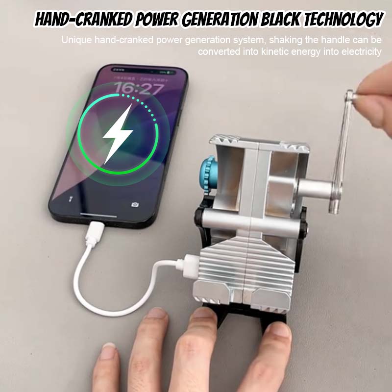 Mechanical phone holder
