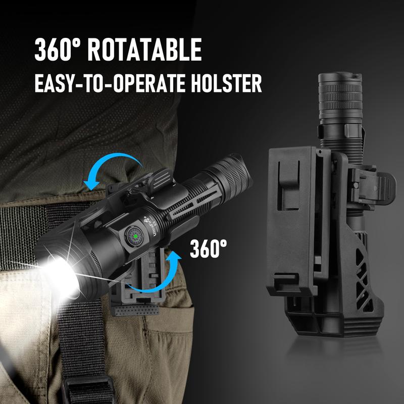 E5 Tactical EDC Flashlight with Holster