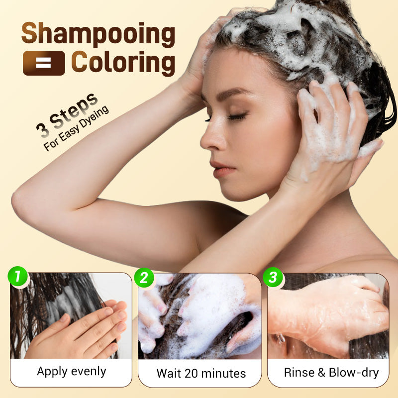 ⏰Limited stock!🔥 Nourishing Plant-Based Hair Color