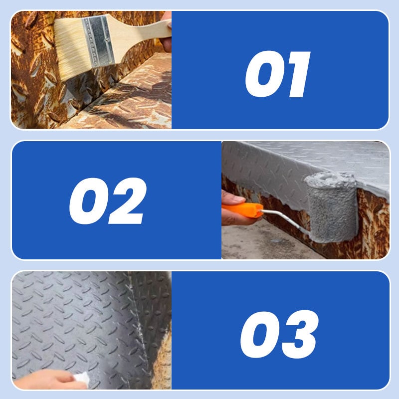 🏆Flash Sale⚡ 50K+ SOLD! Almost Gone-💥🎁🔥2025 New Arrival 🔥Waterproof Rust Remover😮Solve fading, leaking, peeling and rusting