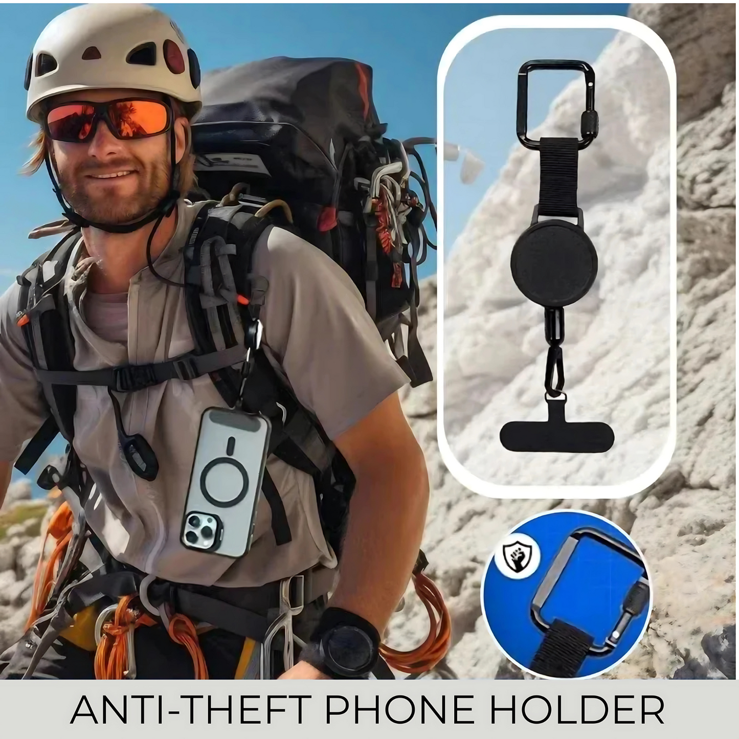 LocKLoop Anti-Theft Travel PHone Tether