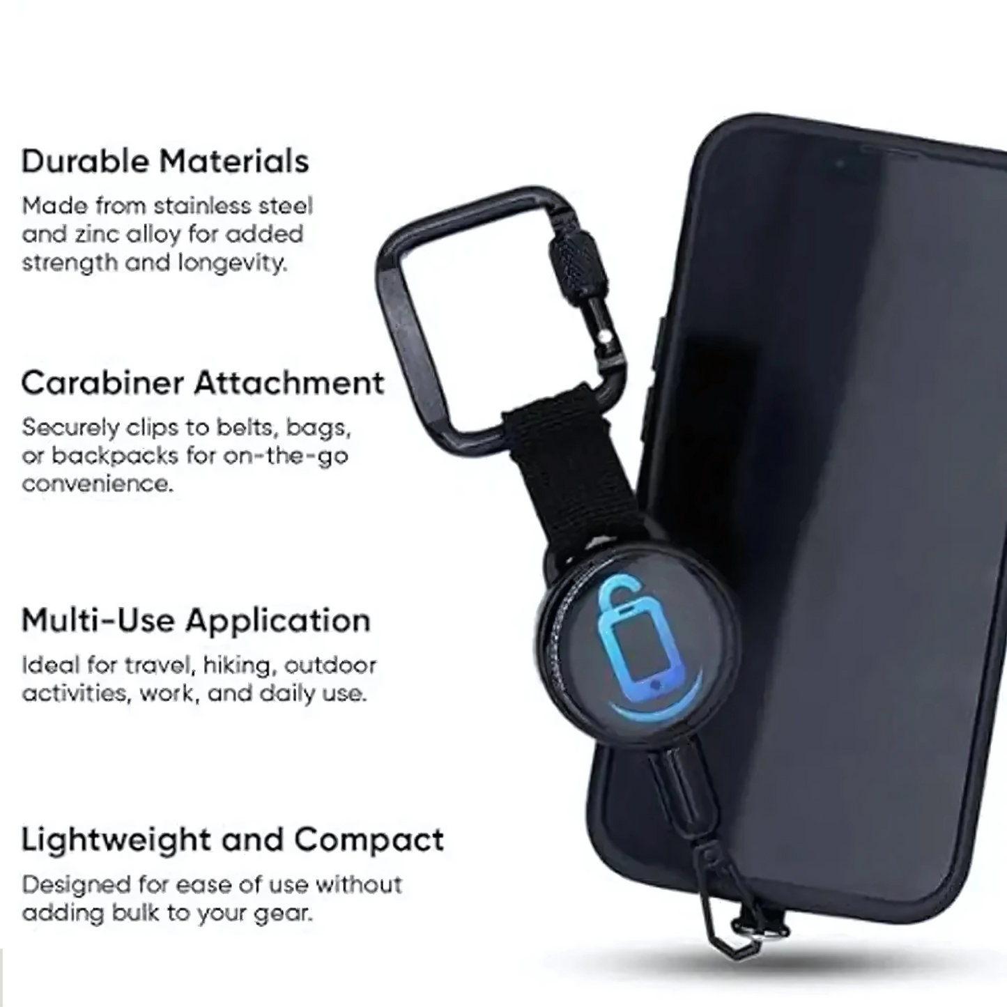 LocKLoop Anti-Theft Travel PHone Tether