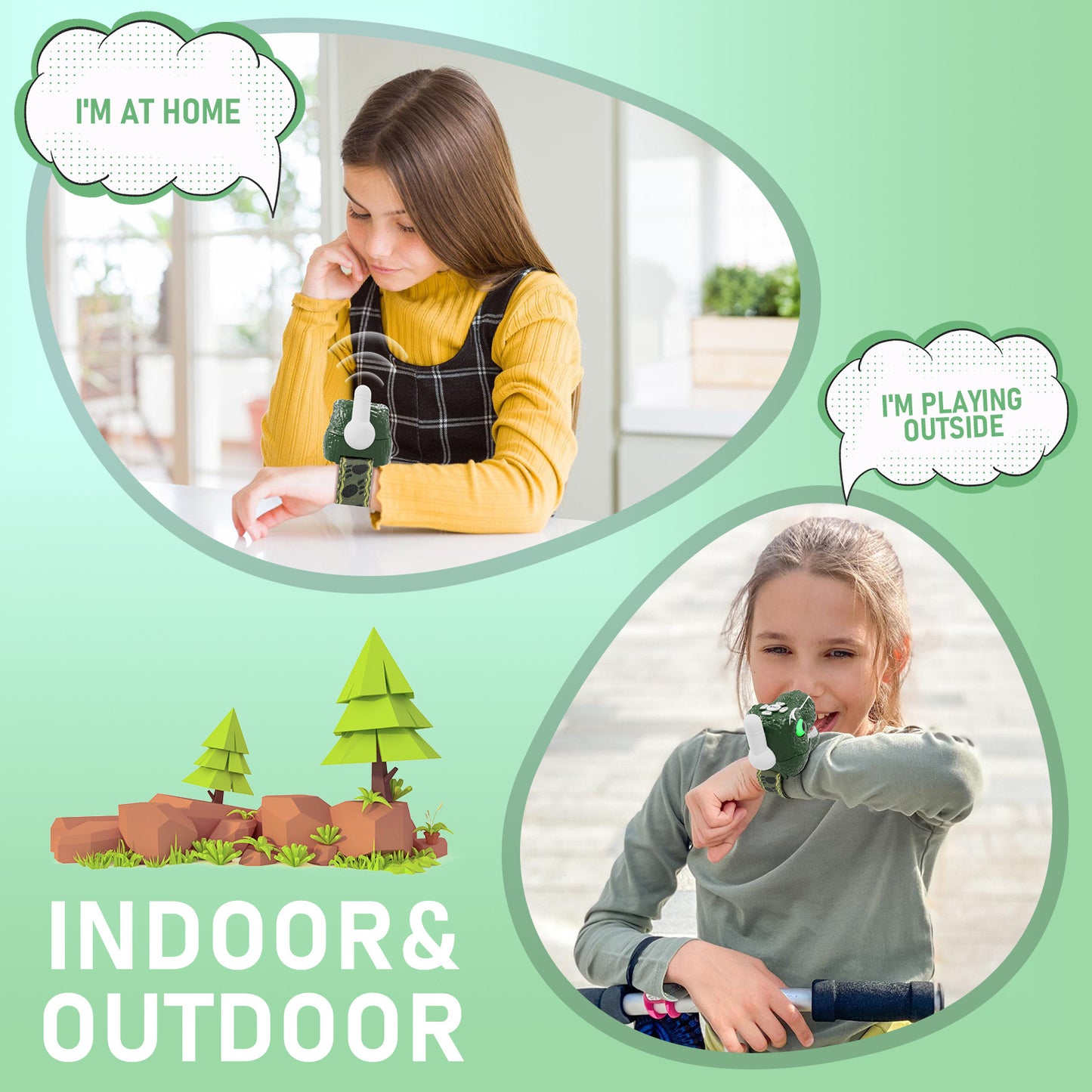 🦖 Dino Walkie Talkies 2-Pack 📡