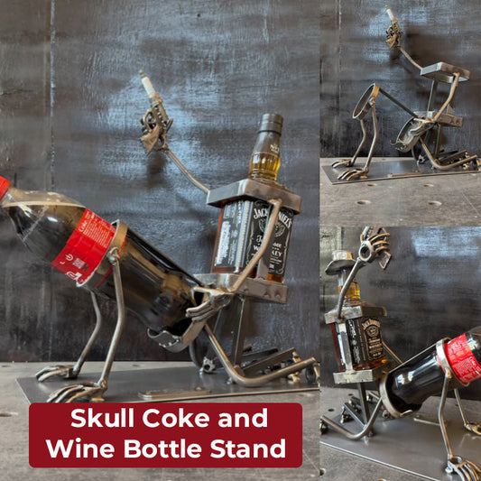 Skull Bottle Rack