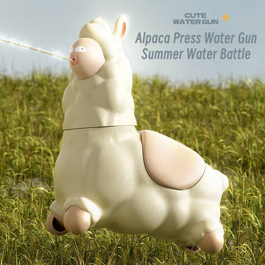Alpaca Press Water Gun – Quirky & Fun Outdoor Water Toy