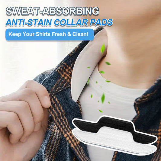 🧼 Sweat-Absorbing & Anti-Stain Collar Pads – Keep Your Shirts Fresh & Clean! 👔
