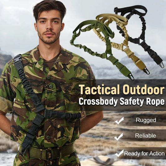 Tactical Outdoor Crossbody Safety Rope – Rugged, Reliable, Ready for Action!
