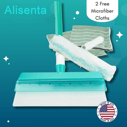 🔥2025 New Arrival 🔥Alisenta Recyclable Silicone Window Squeegee Kit