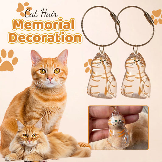 Cat Hair Memorial Decoration