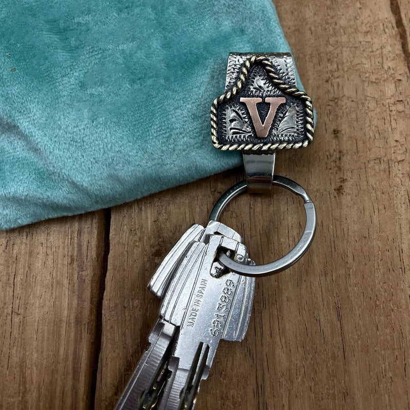 🔥2025 New Arrival 🔥Vintage Letter Keychain