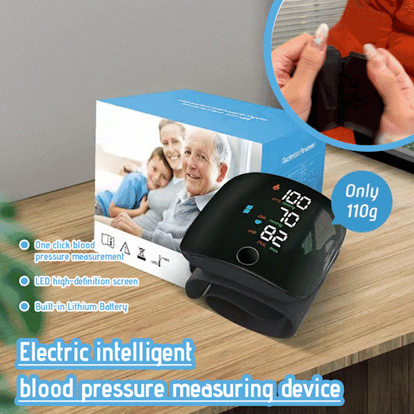 ✨✨Wrist Blood Pressure Monitor with Digital LCD Screen