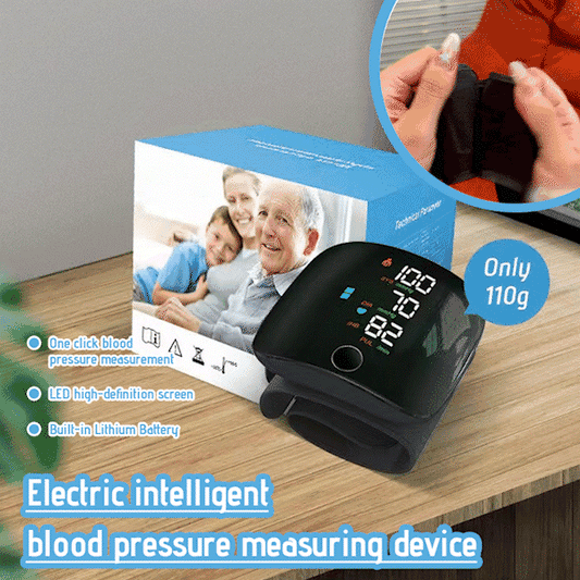✨✨Wrist Blood Pressure Monitor with Digital LCD Screen