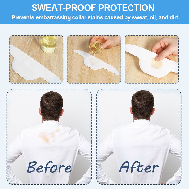 🧼 Sweat-Absorbing & Anti-Stain Collar Pads – Keep Your Shirts Fresh & Clean! 👔