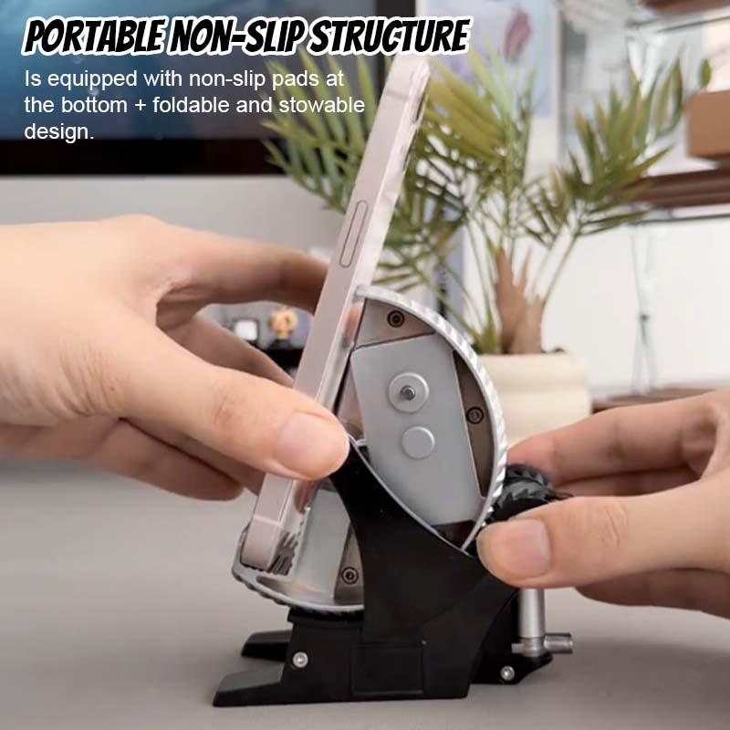 Mechanical phone holder