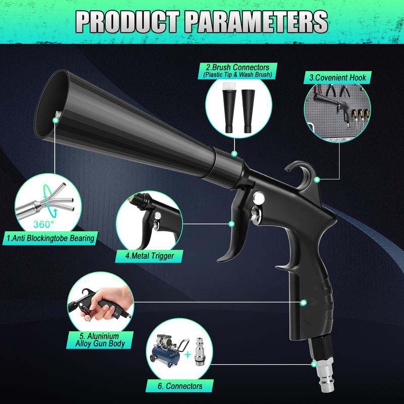 💨Air Blow Gun Car Interior Cleaning Gun