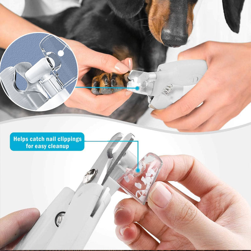 ✂️ Pet Nail Clipper With LED Light