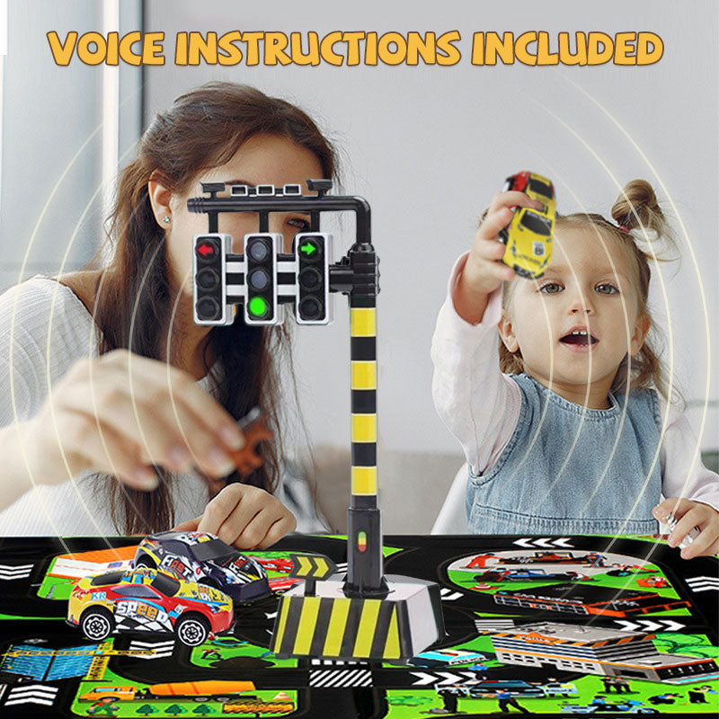 🟢 Voice-Controlled Traffic Light Toy 🚦 | Fun, Learning & Role Play in One!