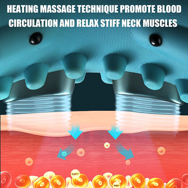 Portable Neck Shoulder Massager Pillow