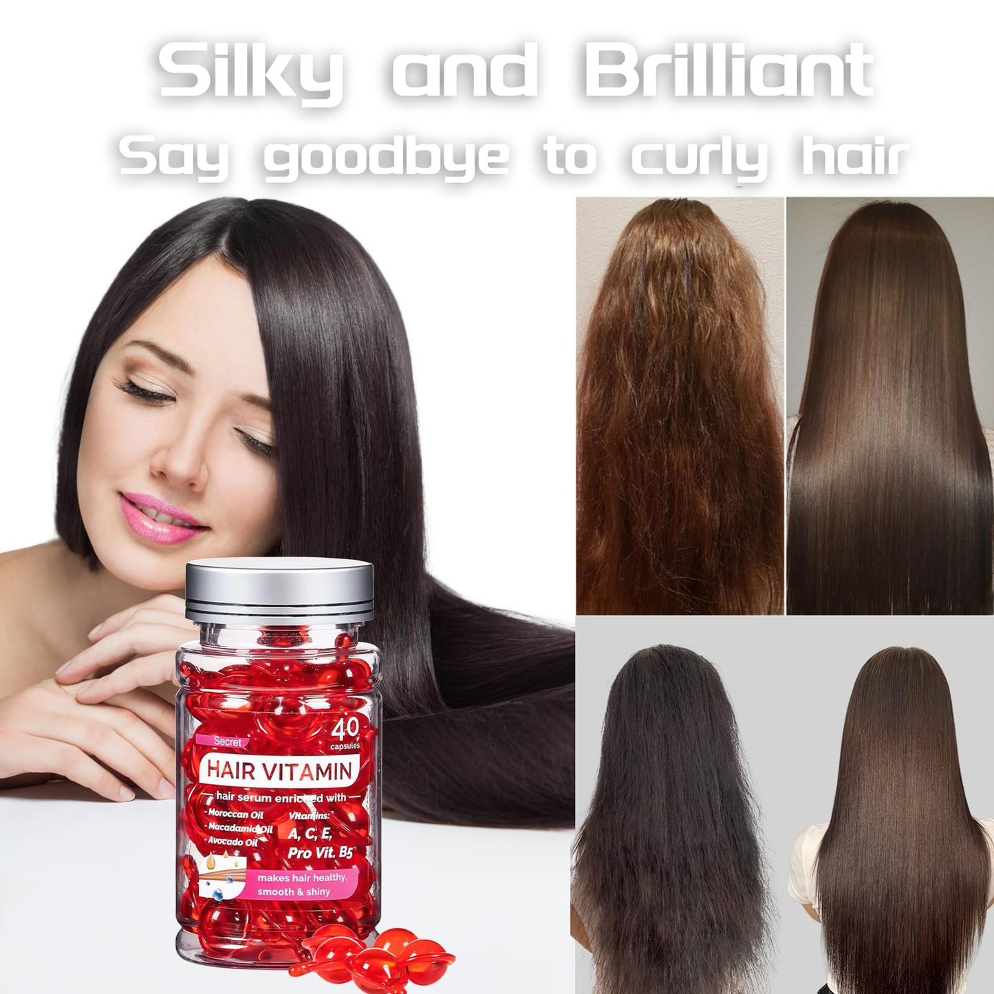 🏆Flash Sale⚡ 50K+ SOLD！Hair Treatment Serum Hair Capsule