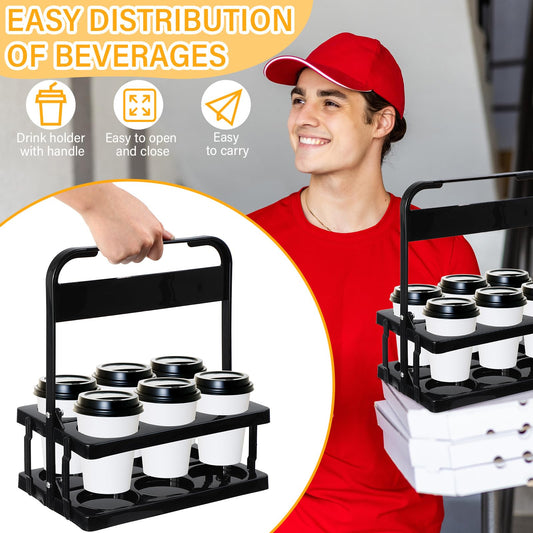 Portable Drink Carrier Plastic Drink Holder