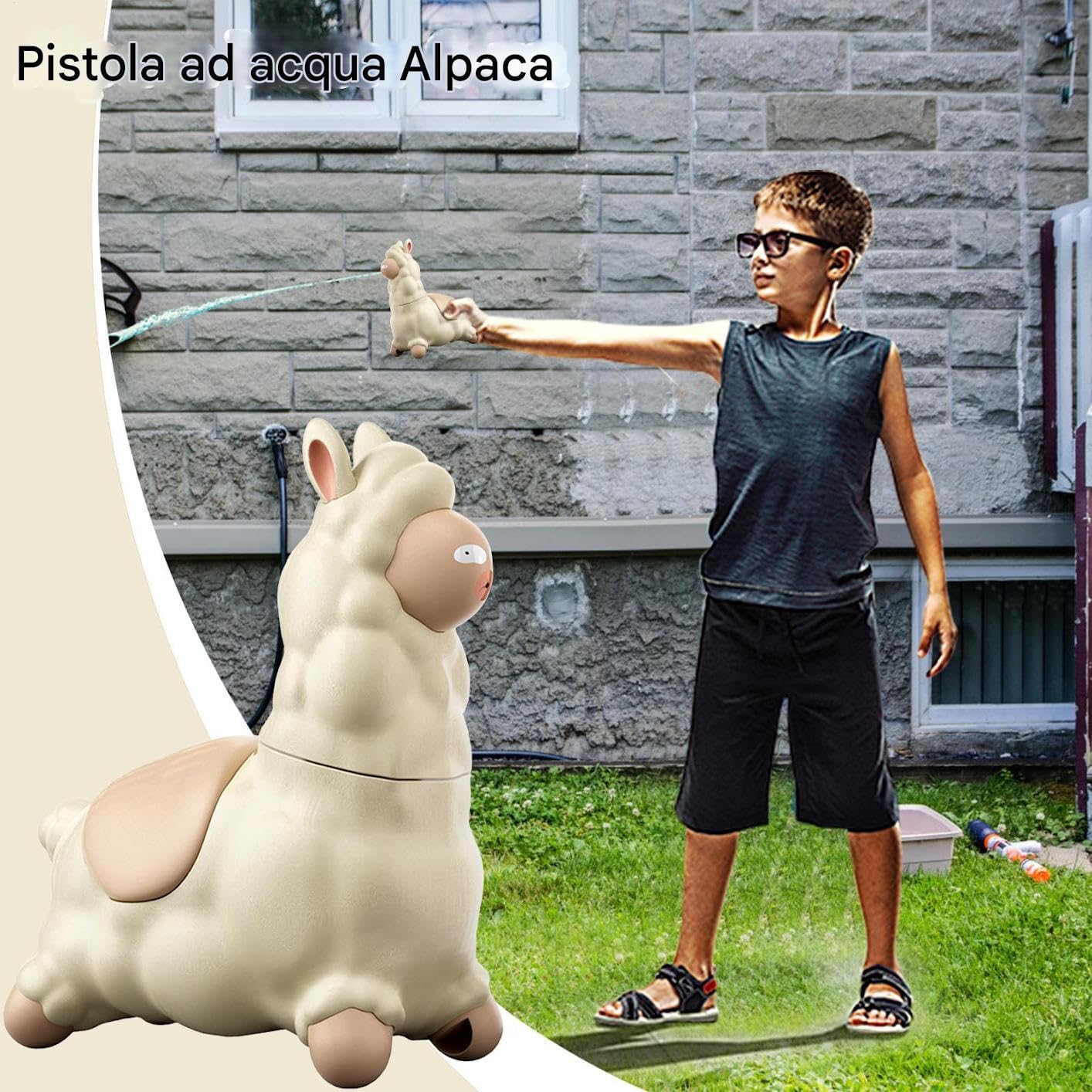 Alpaca Press Water Gun – Quirky & Fun Outdoor Water Toy