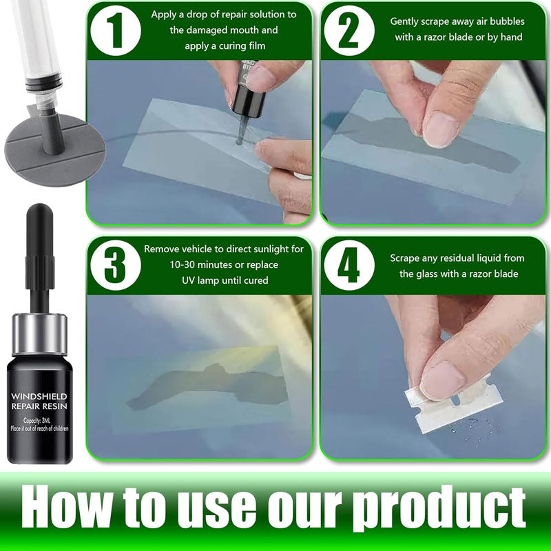 🔥2025 New Arrival🔥-Automotive Windshield Repair Kit