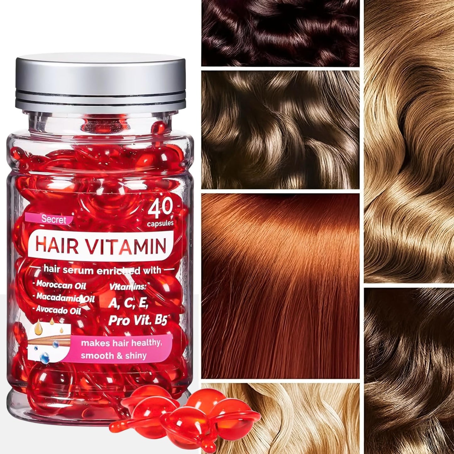 🏆Flash Sale⚡ 50K+ SOLD！Hair Treatment Serum Hair Capsule