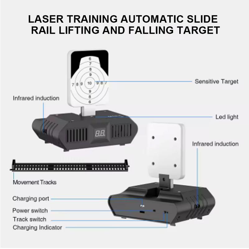 Moving Dry Fire Laser Training Targets