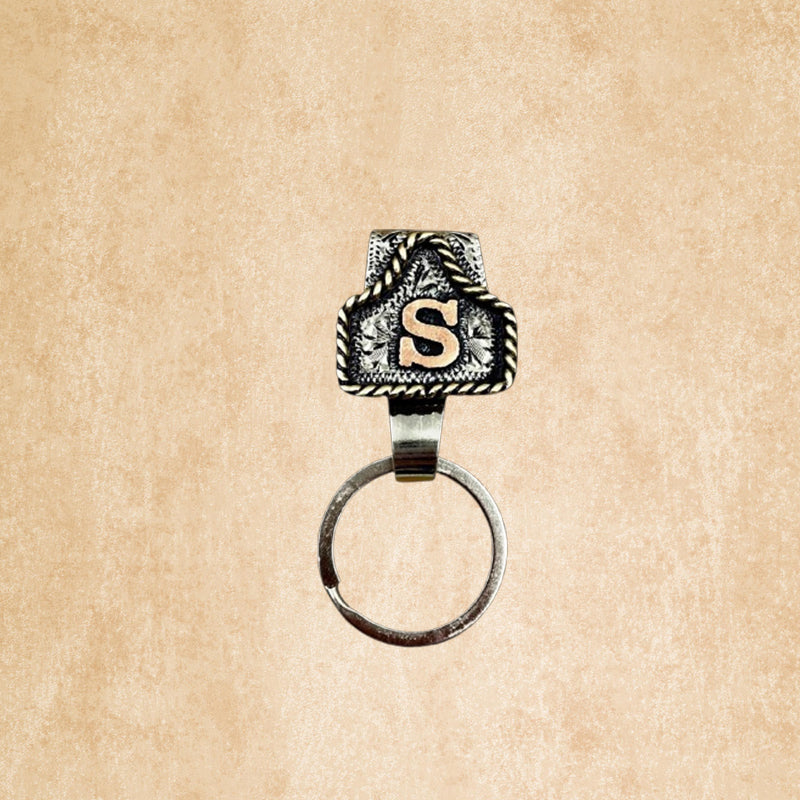 🔥2025 New Arrival 🔥Vintage Letter Keychain