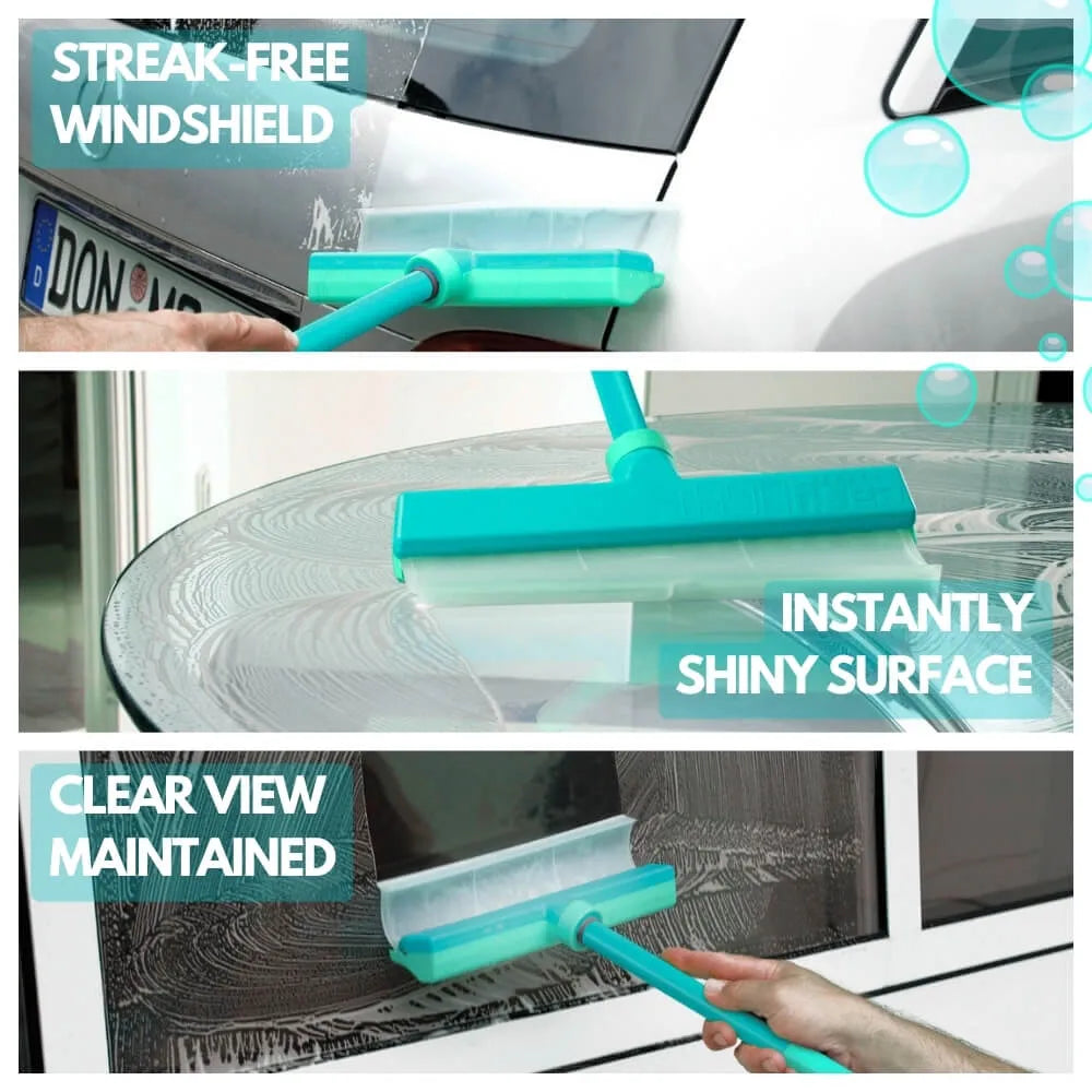 🔥2025 New Arrival 🔥Alisenta Recyclable Silicone Window Squeegee Kit