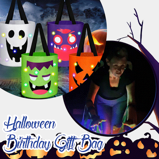 ✨🎃Halloween Candy Bucket with LED Lights Trick or Treat Bags