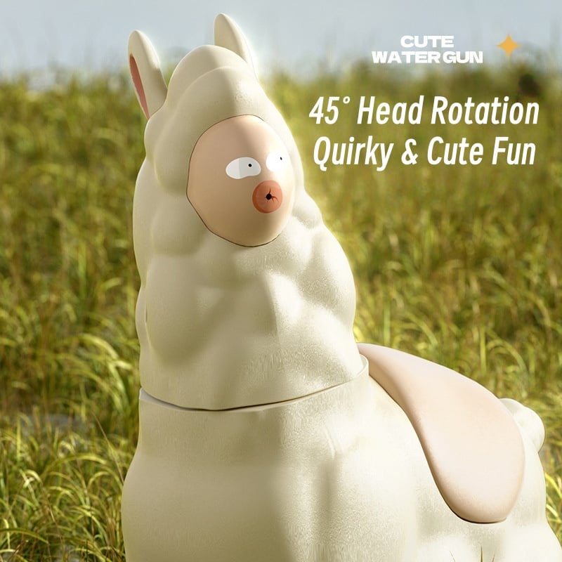 Alpaca Press Water Gun – Quirky & Fun Outdoor Water Toy